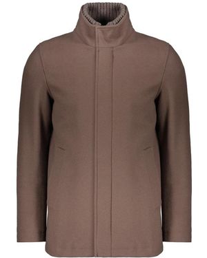 Herno Hochgeschlossene Jacke - Braun