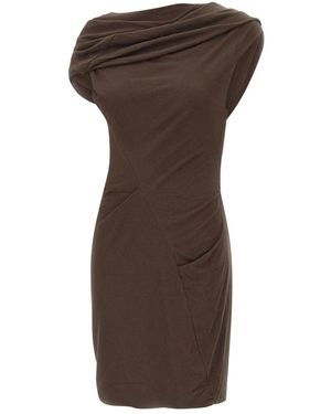 Entire studios Short Dresses - Brown