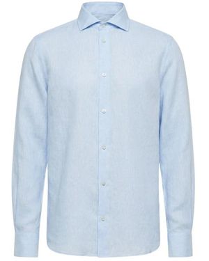 Peserico Formal Shirts - Blue