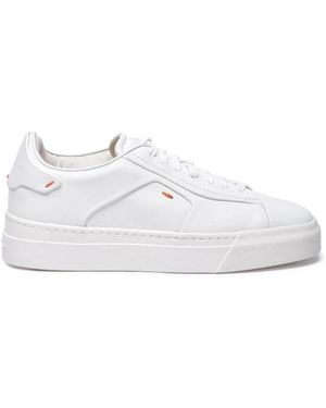Santoni Trainers - White