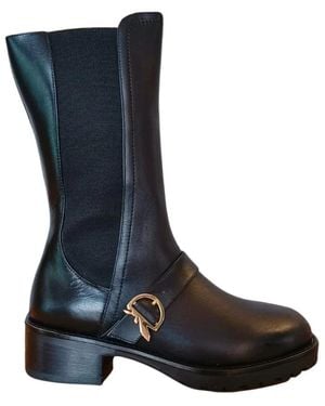Patrizia Pepe High Boots - Blue