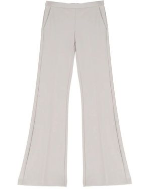 Imperial Broeken ,Wit ,Polyester Pantalone A Zampa - Grijs