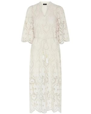 Bruuns Bazaar Midi Dresses - White
