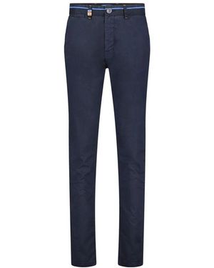 A fish named fred Marineblaue peached twill chino