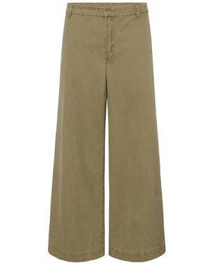 My Essential Wardrobe Wide Trousers - Verde