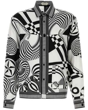 Versace Casual Shirts - Negro
