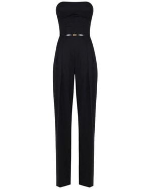Elisabetta Franchi Jumpsuits - Black