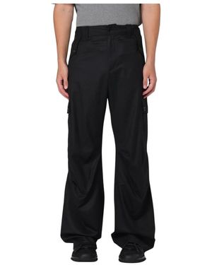 Dolce & Gabbana Wide Trousers - Nero