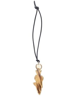 JW Anderson Horn-Crafted Fish Charm - Mettallic
