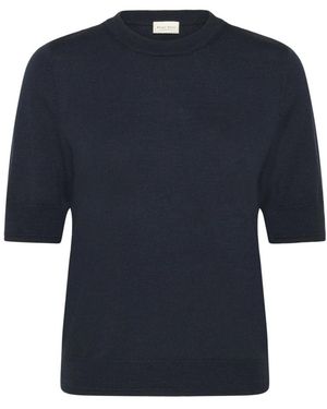 Part Two Round-Neck Knitwear - Azul
