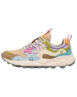 Flower Mountain Trainers - White