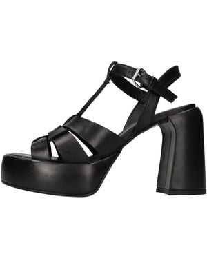 Elena Iachi High Heel Sandals - Black