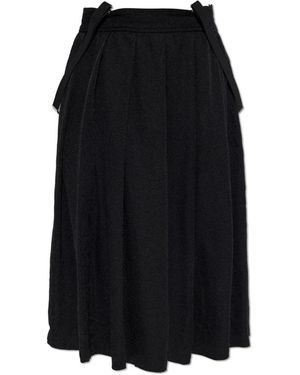 Comme des Garçons Rock Mit Abnehmbaren Hosenträgern - Schwarz