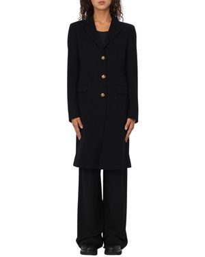 Tagliatore Single-Breasted Coats - Noir