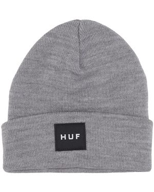 Huf Accessoires ,Grijs ,Grijze Beanie Hoed Set