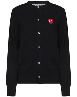 COMME DES GARÇONS PLAY Cardigans - Black