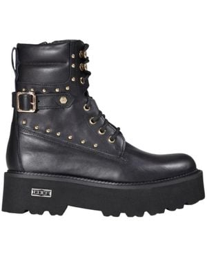 Cult Lace-Up Boots - Negro