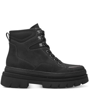 Marco Tozzi Lace-Up Boots - Negro