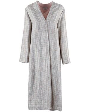 forte_forte Single-Breasted Coats - Gris