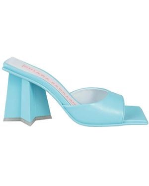 Chiara Ferragni Heeled Mules - Blue