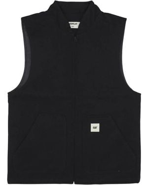 Caterpillar Waistcoats - Black