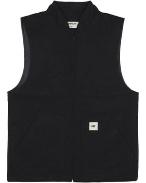 Caterpillar Waistcoats - Black