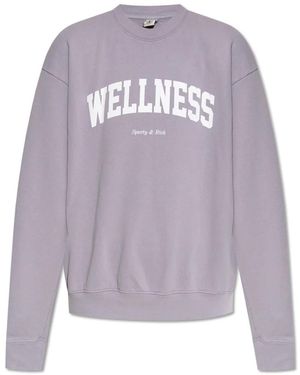 Sporty & Rich Sweatshirts - Purple