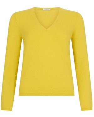 Malo Cashmere Knitwear - Yellow