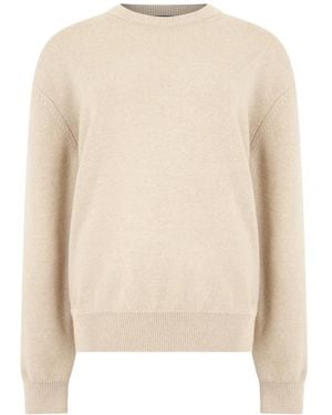 Jacquemus Round-Neck Knitwear - Neutro