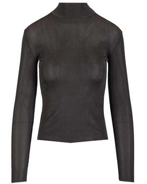 Self-Portrait Turtlenecks - Negro