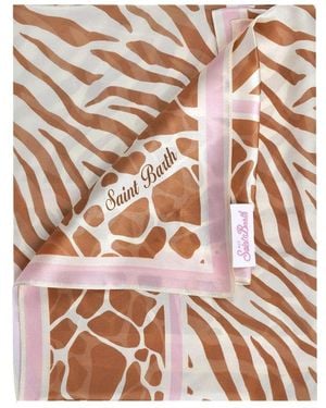 MC2 Saint Barth Silky Scarves - Brown