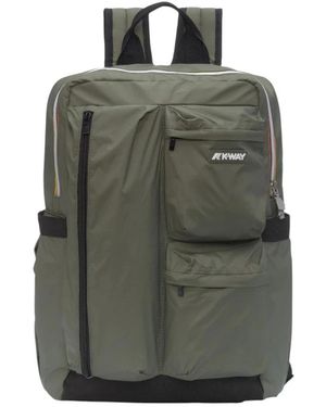 K-Way Tassen ,Groen ,Polyester Ambert Rugzak