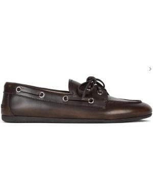 Jeffrey Campbell Boat Shoes - Brown