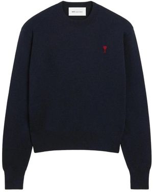 Ami Paris Sweatshirts - Azul