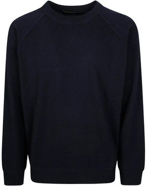 FILIPPO DE LAURENTIIS Round-Neck Knitwear - Blue