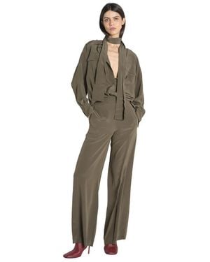 JOSEPH Wide Pants - Green