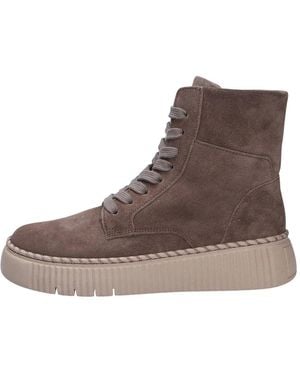 Gabor Lace-Up Boots - Marron