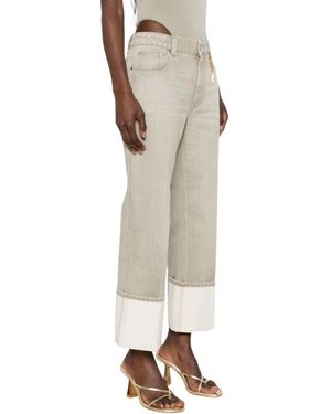 Stella McCartney Cropped Jeans - Neutro