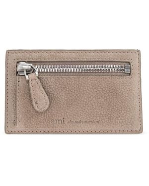 Ami Paris Wallets & Cardholders - Metallic
