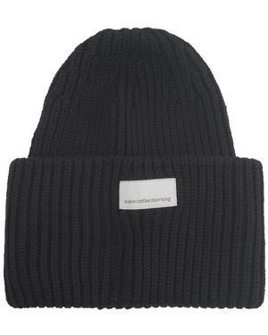 Nine:inthe:morning Wool Umi Muts - Zwart