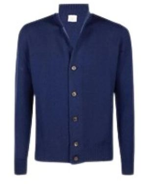 Eleventy Maglia Cardigan - Blau
