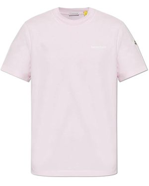 Moncler T-Shirts - Rosa