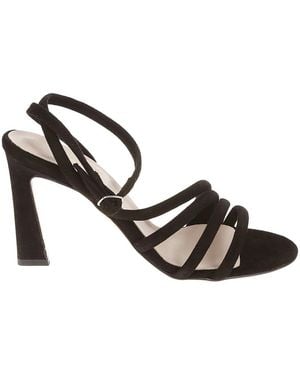 Anna F. High Heel Sandals - Metallic