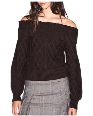 ARMANI EXCHANGE Round-Neck Knitwear - Marrón
