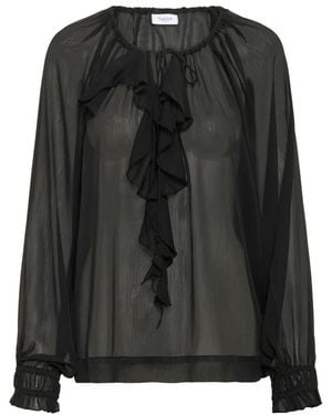 Saint Tropez Blouses - Black