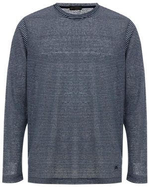 Corneliani Long Sleeve Tops - Blu