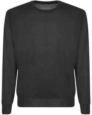 Dell'Oglio Round-Neck Knitwear - Grigio