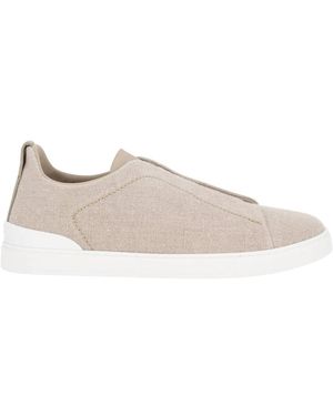ZEGNA Trainers - Natural