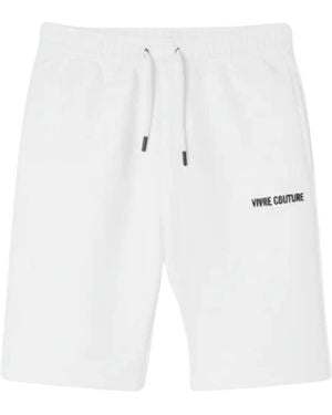 Versace Jeans Couture Casual Shorts - Bianco
