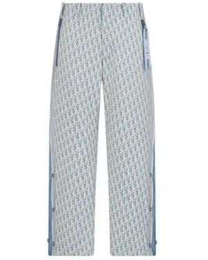 Dior Jeans ,Blauw ,All-Over Logo Track Pants